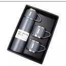 Garrafa Térmica Inox 500ml com Copo e Abertura Rápida
