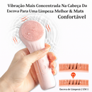 Escova Facial Sônica de Silicone – Limpeza Profunda e Pele Radiante em 3 Minutos!