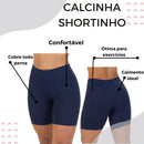 Kit 3 Calcinha Modeladora Afina Não Marca Perna Short Leg Modeladora Confortável Modela e Ajusta